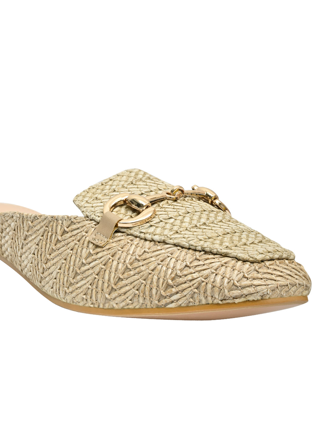 Jove Women's Beige Mules