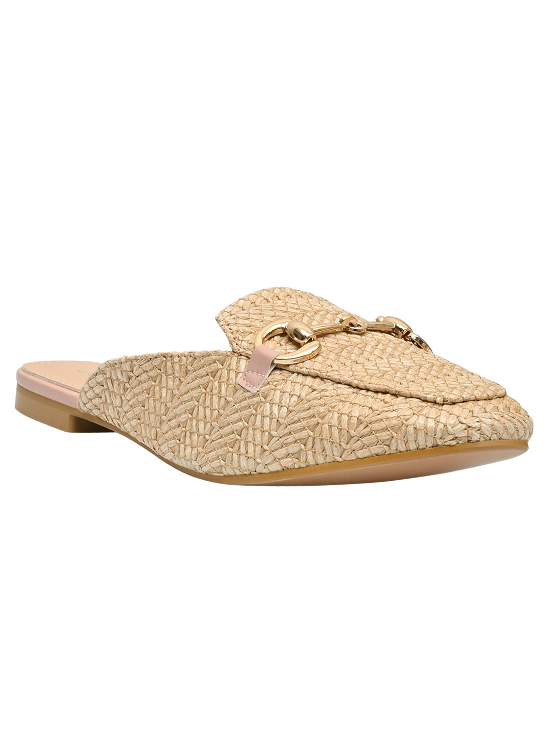 Jove Women's Nude Mules