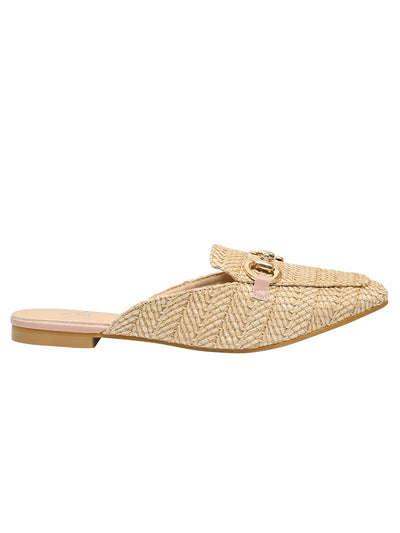 Jove Women's Nude Mules