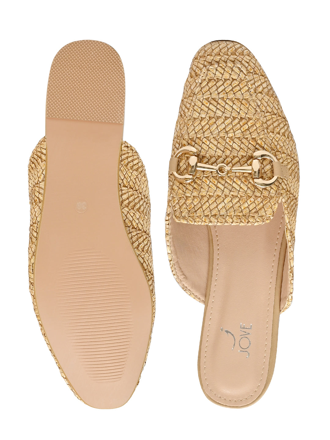 Jove Women's Tan Mules