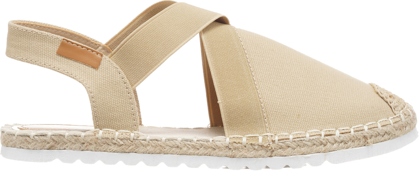 Jove Beige Espadrille Slingback Shoe