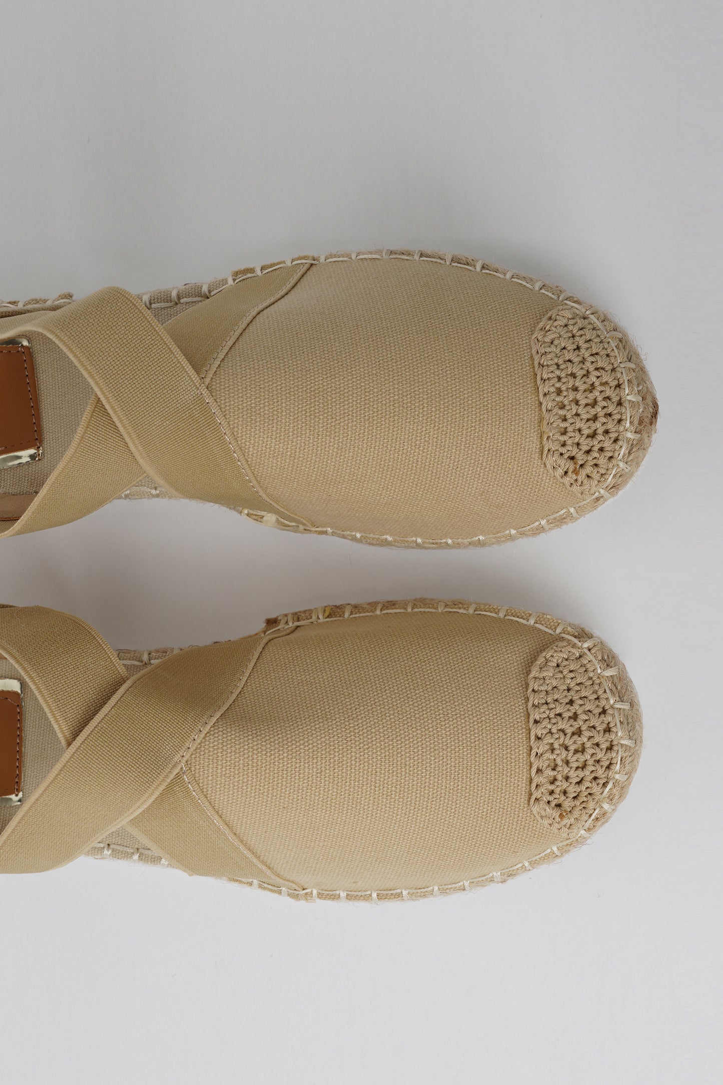 Jove Beige Espadrille Slingback Shoe