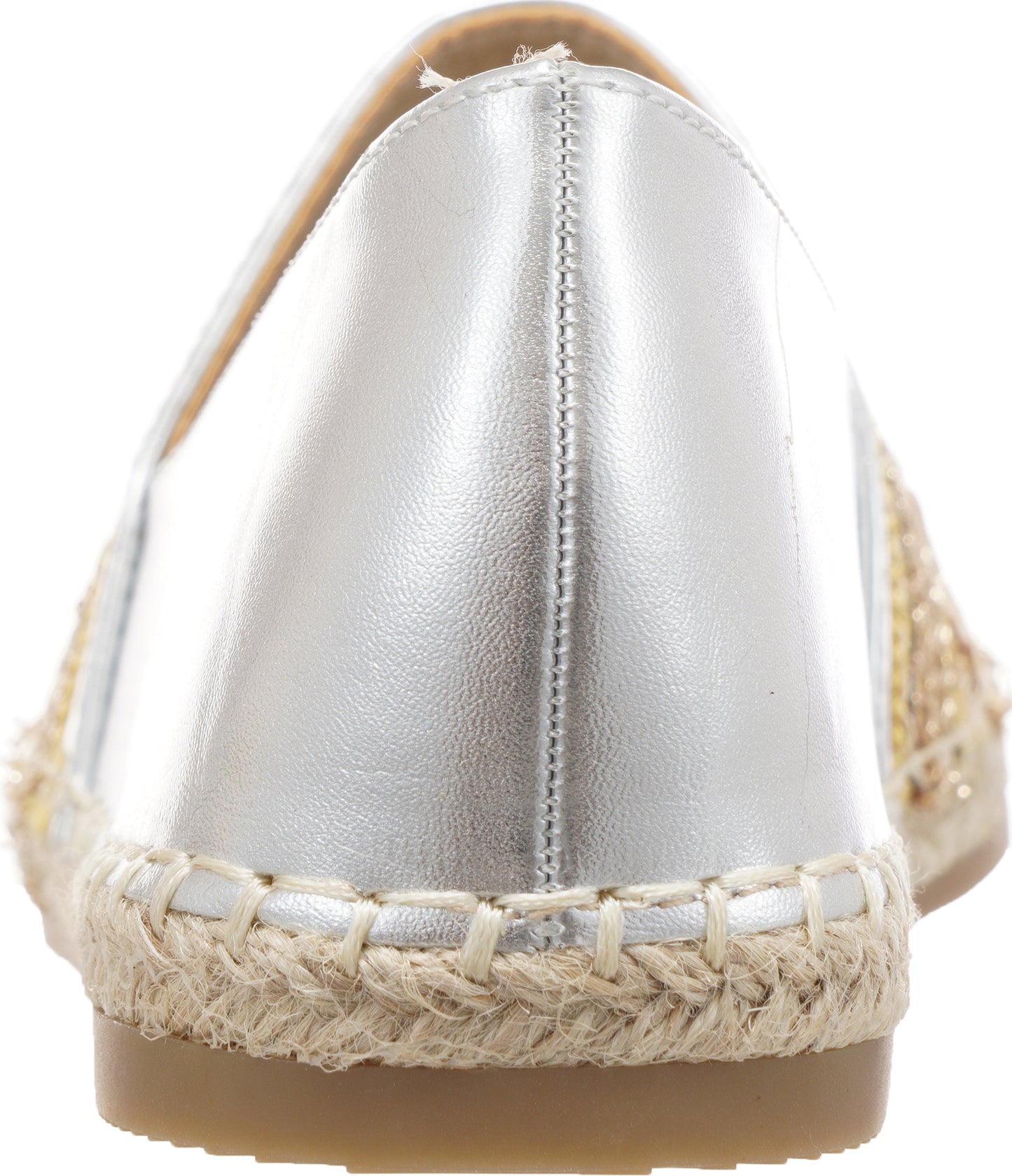 Jove Silver Flat with Black and Gold Detail