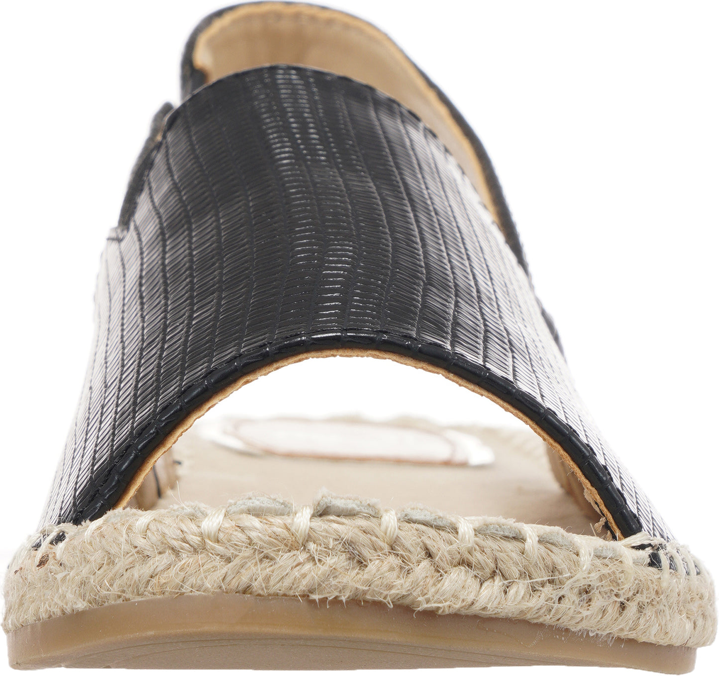 Jove Slingback Black Peep Toe Sandal