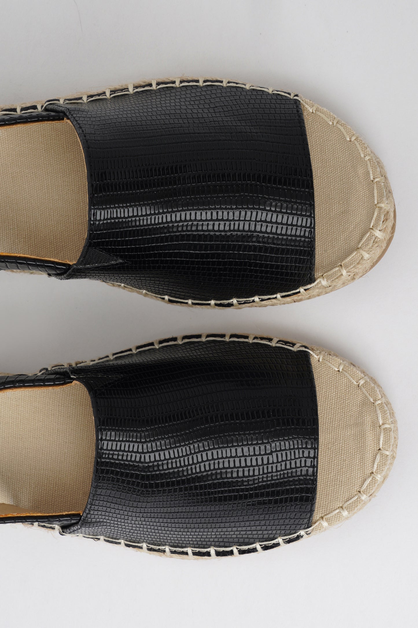 Jove Slingback Black Peep Toe Sandal
