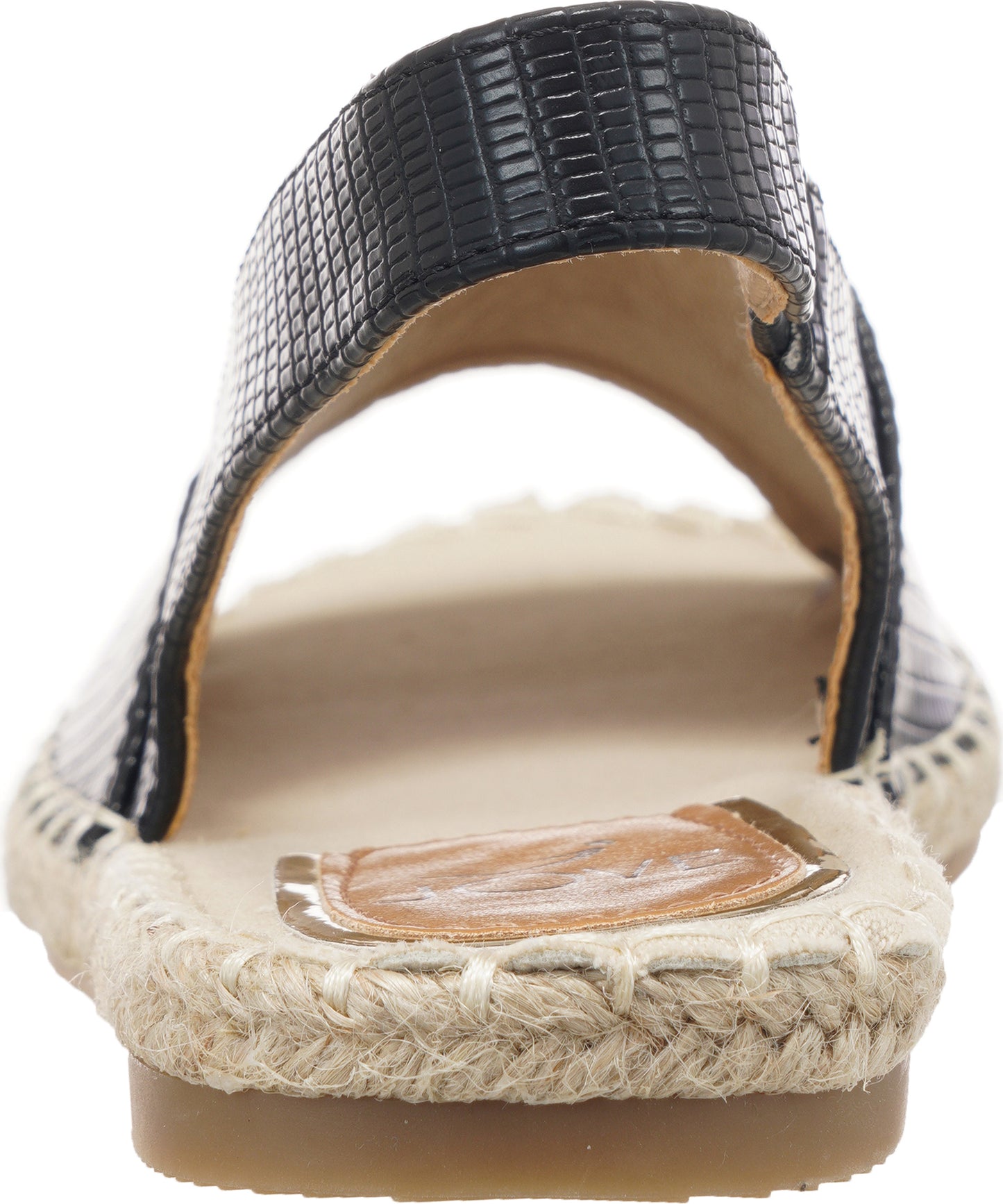 Jove Slingback Black Peep Toe Sandal