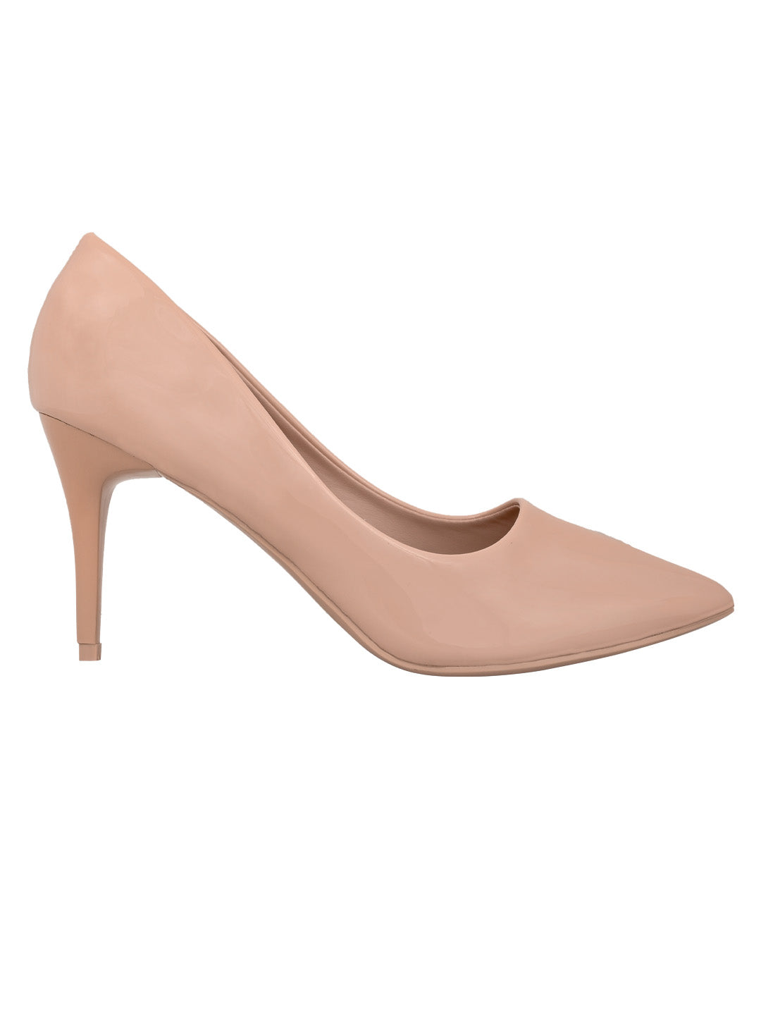 Jove Women's Pointed Toe Pumps Nude