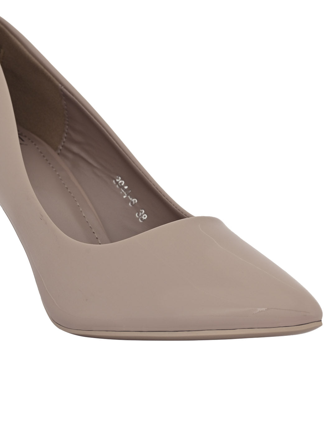 Jove Women's Pointed Toe Pumps Taupe