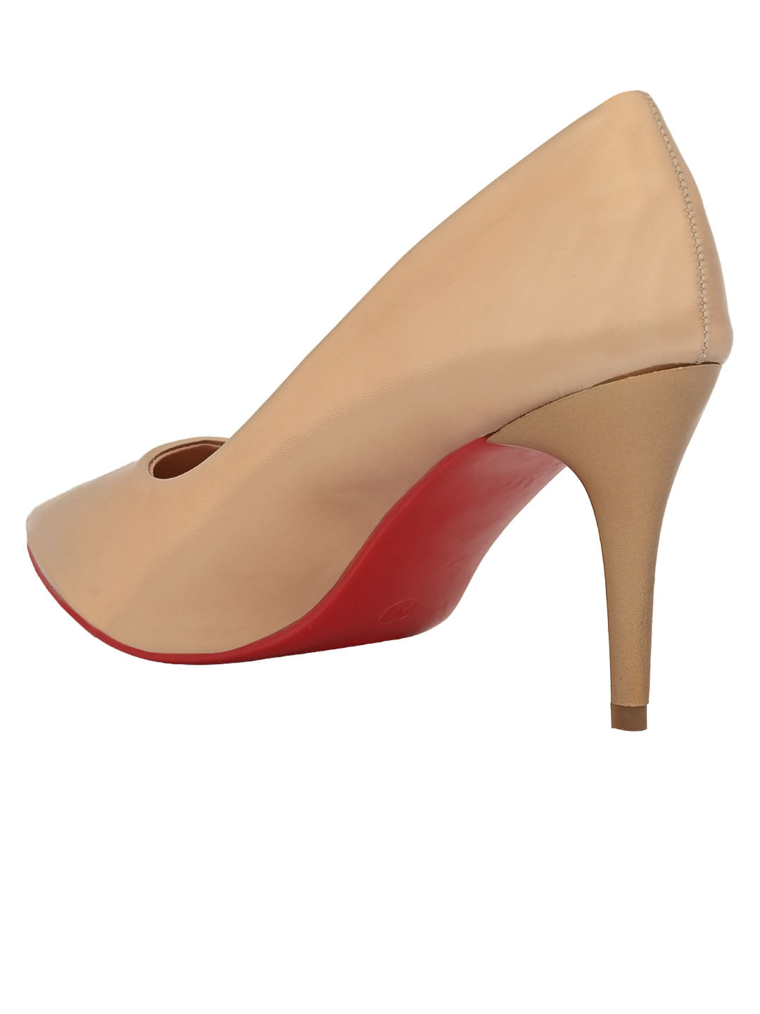 Jove Women's Pointed Toe Pumps Champagne