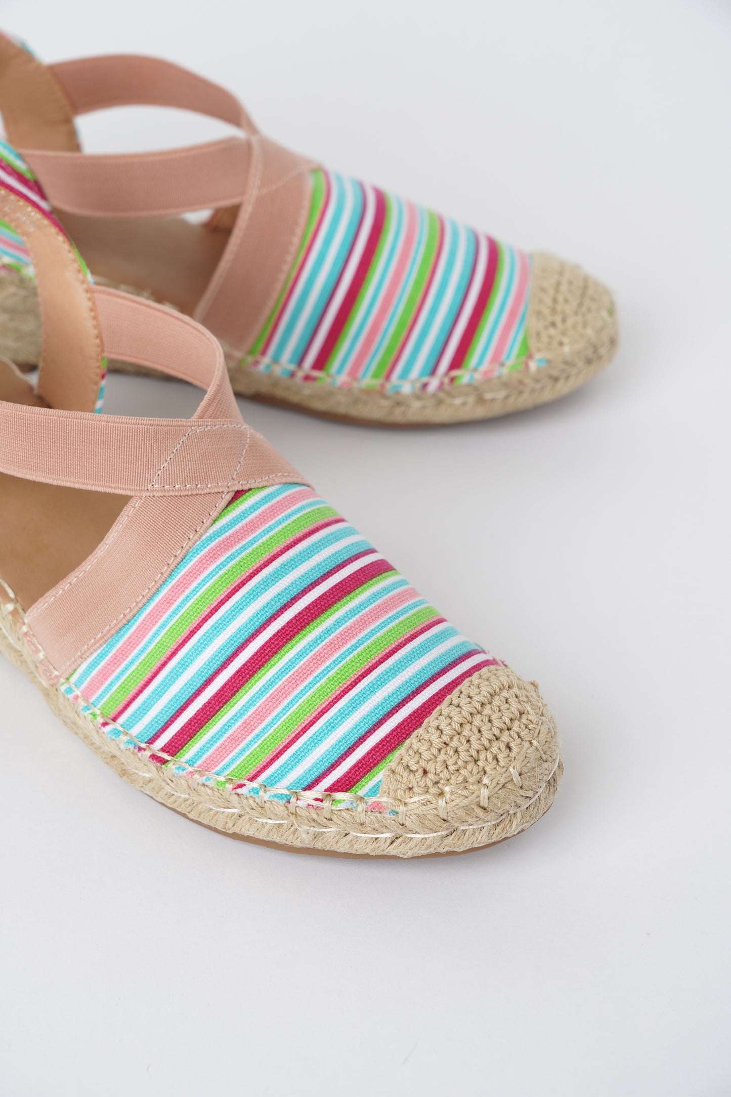 Jove Striped Espadrille Shoe