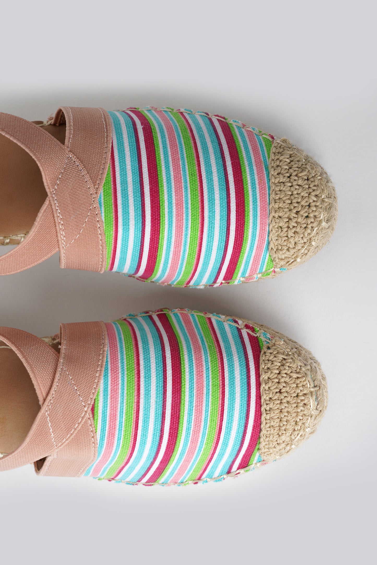 Jove Striped Espadrille Shoe