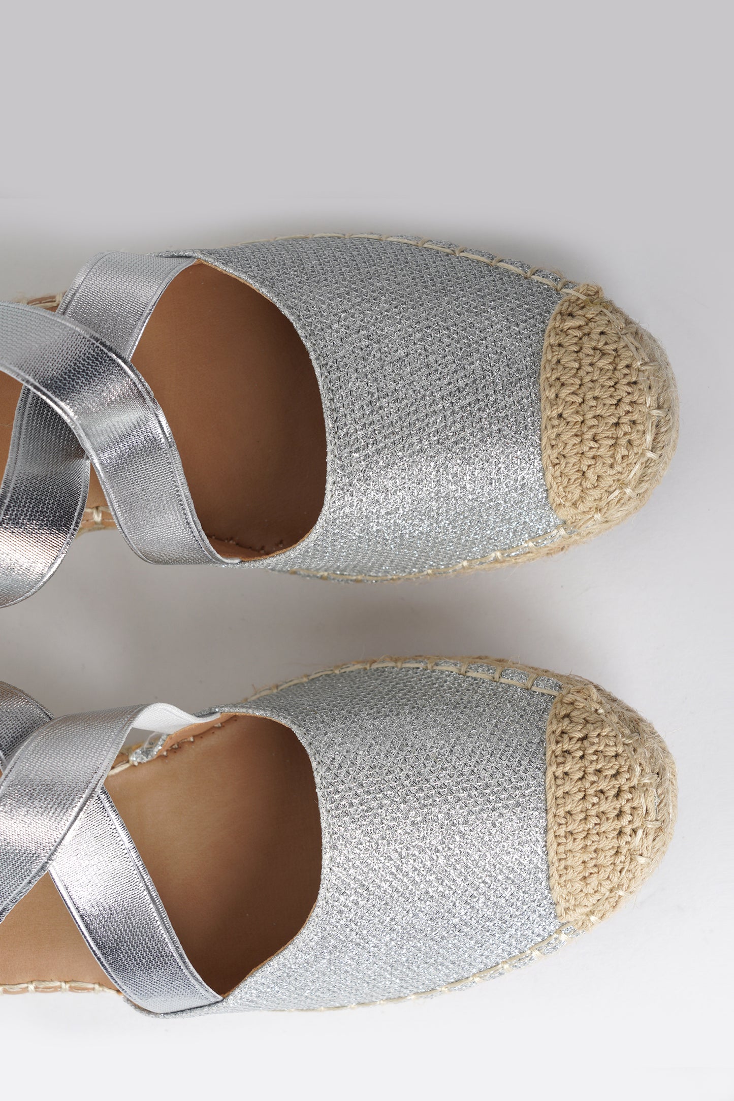 Jove Silver Espadrille