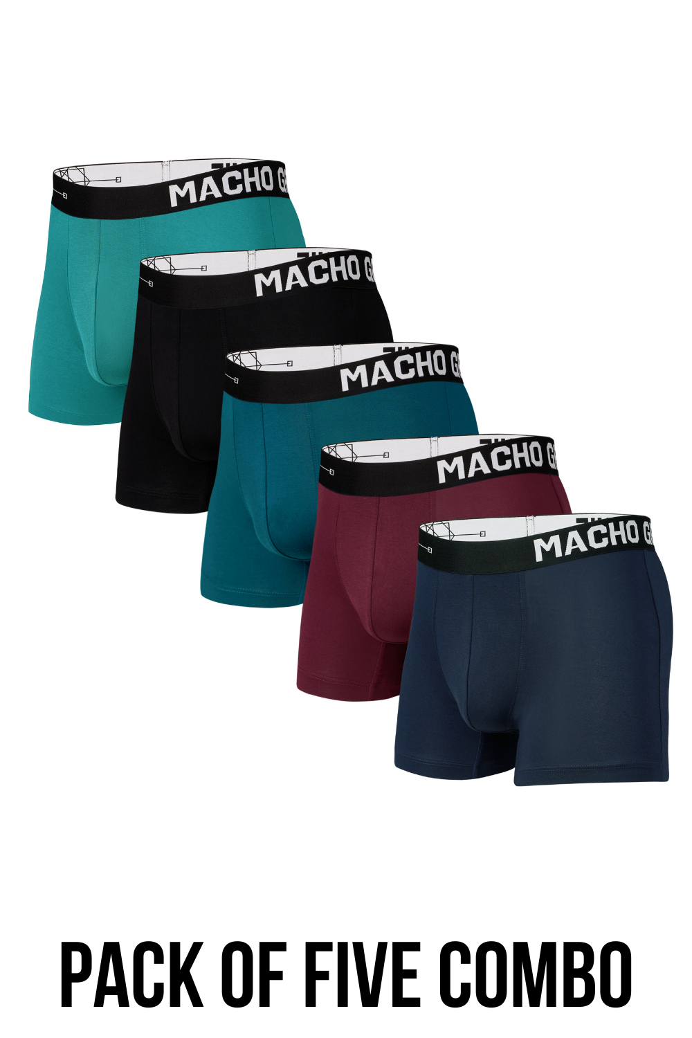 Men's Essentials - Classic Premium Modal Trunks - Pack of 5