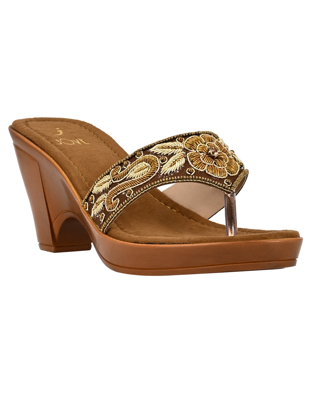 Jove Women's Wedge Sandals Gold