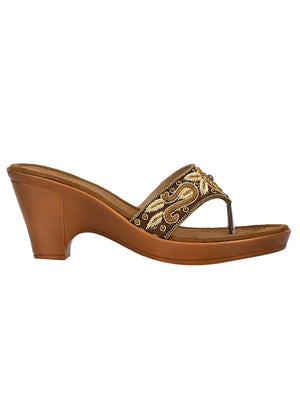 Jove Women's Wedge Sandals Gold