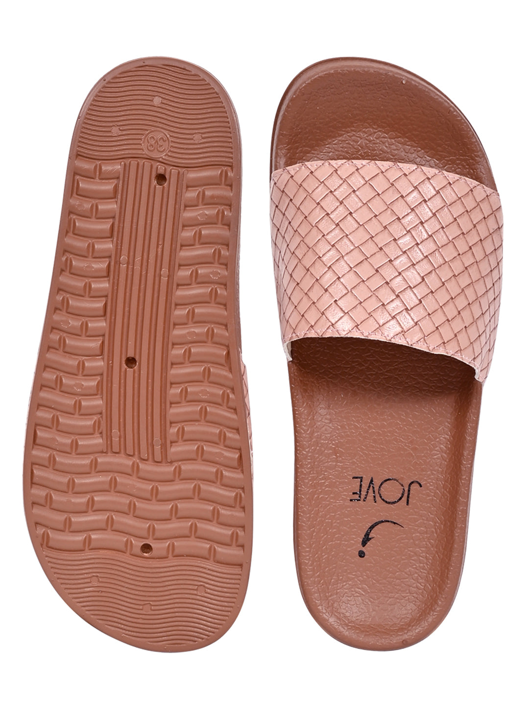 Jove Women's Nude Pink Sandal