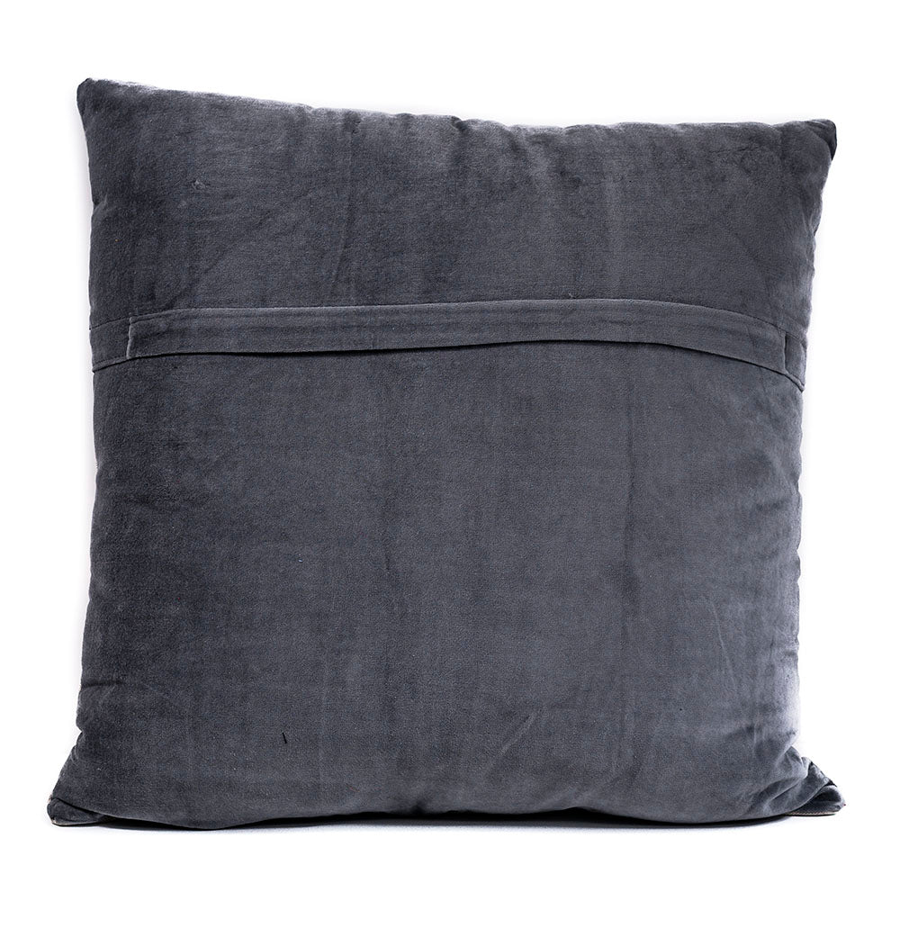 In-Sattva Multi-color Contemporary Embroidered Cushion Cover and Pillow 20 X 20