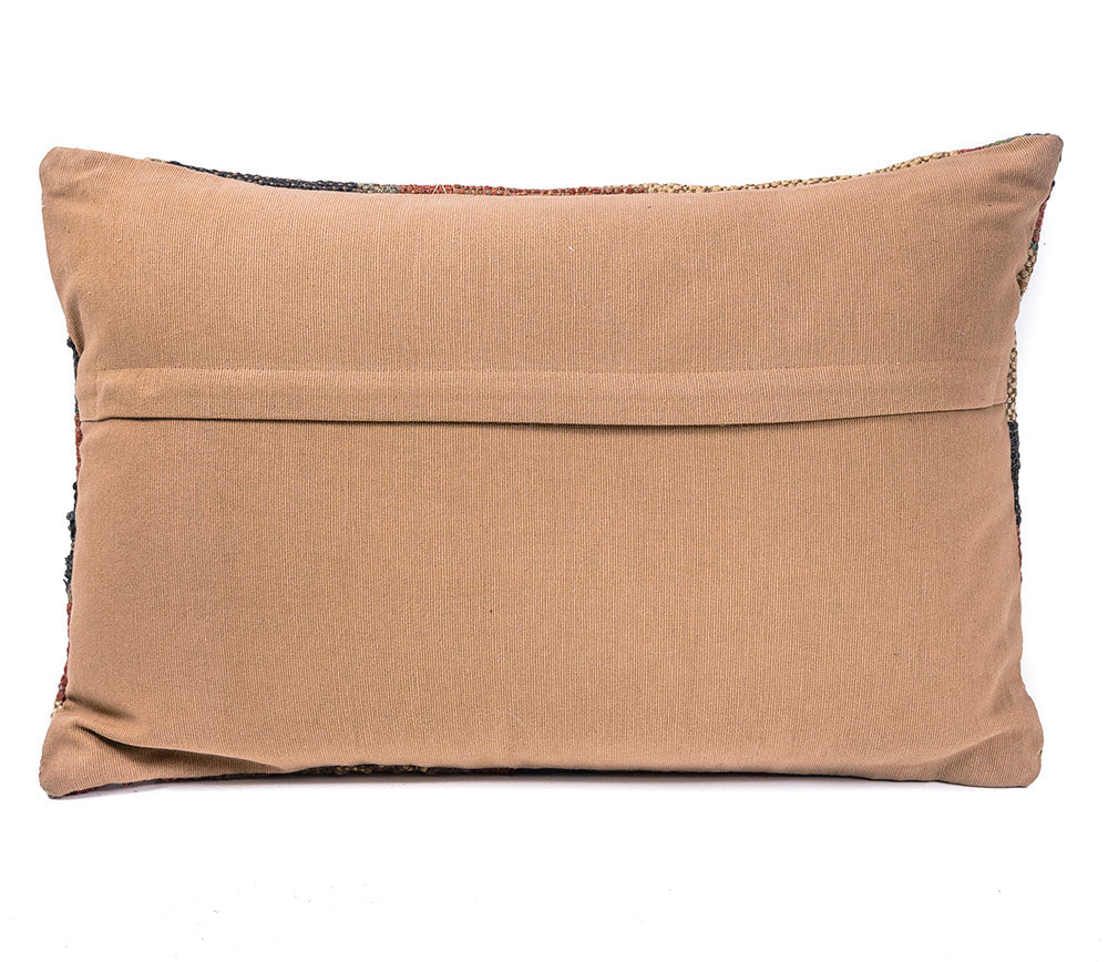 In-Sattva Patchwork Canvas Cushion Cover and Pillow