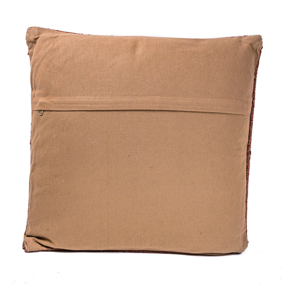 In-Sattva Center Patchwork Canvas Cushion Cover and Pillow