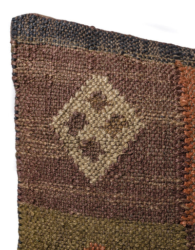 Rangeene Frame Square Patchwork Canvas Cushion Cover and Pillow