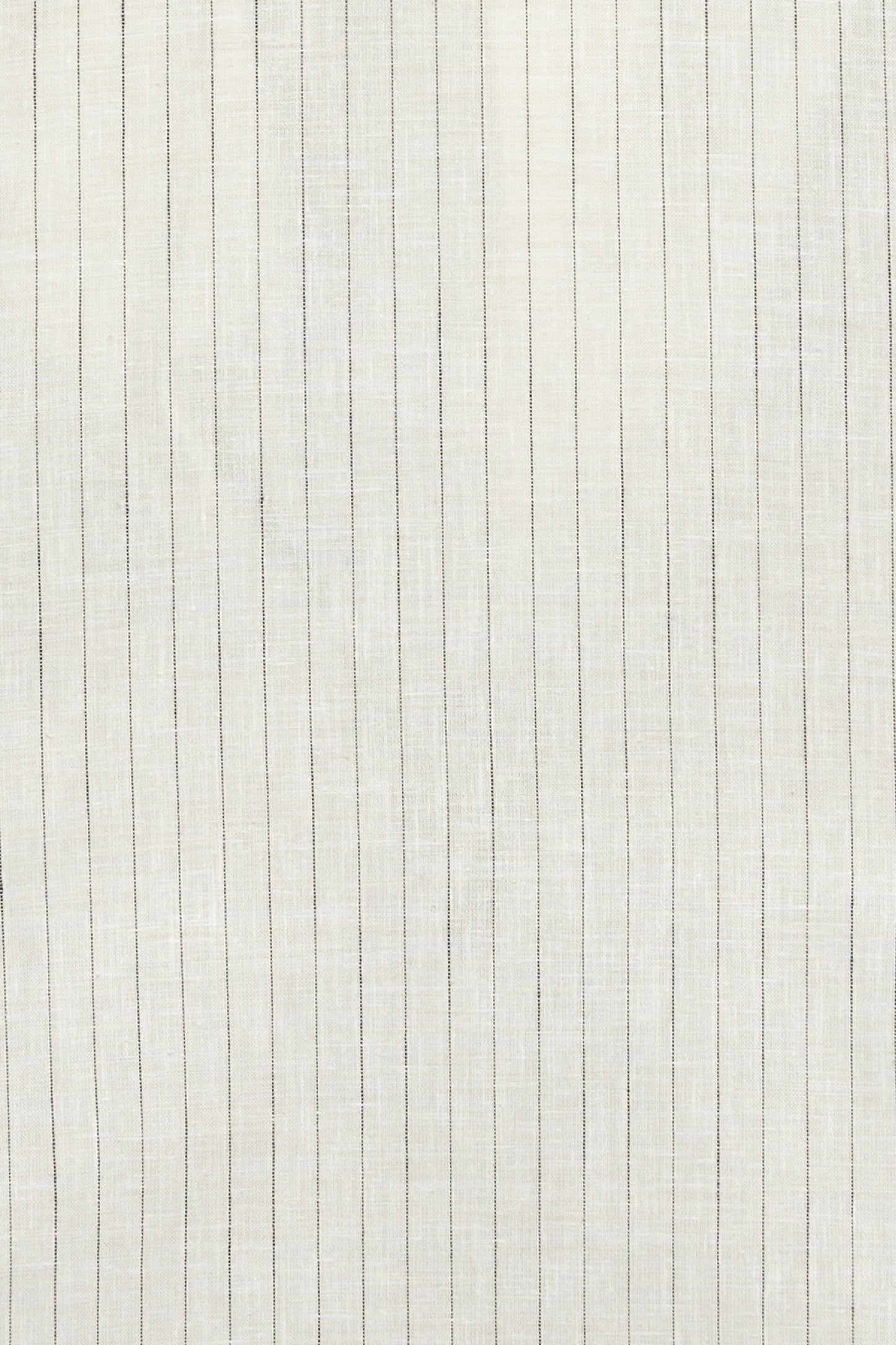 Ethnix Men's Indian Classic Collar Fine Cream Pin Stripe Staple Long Kurta Tunic
