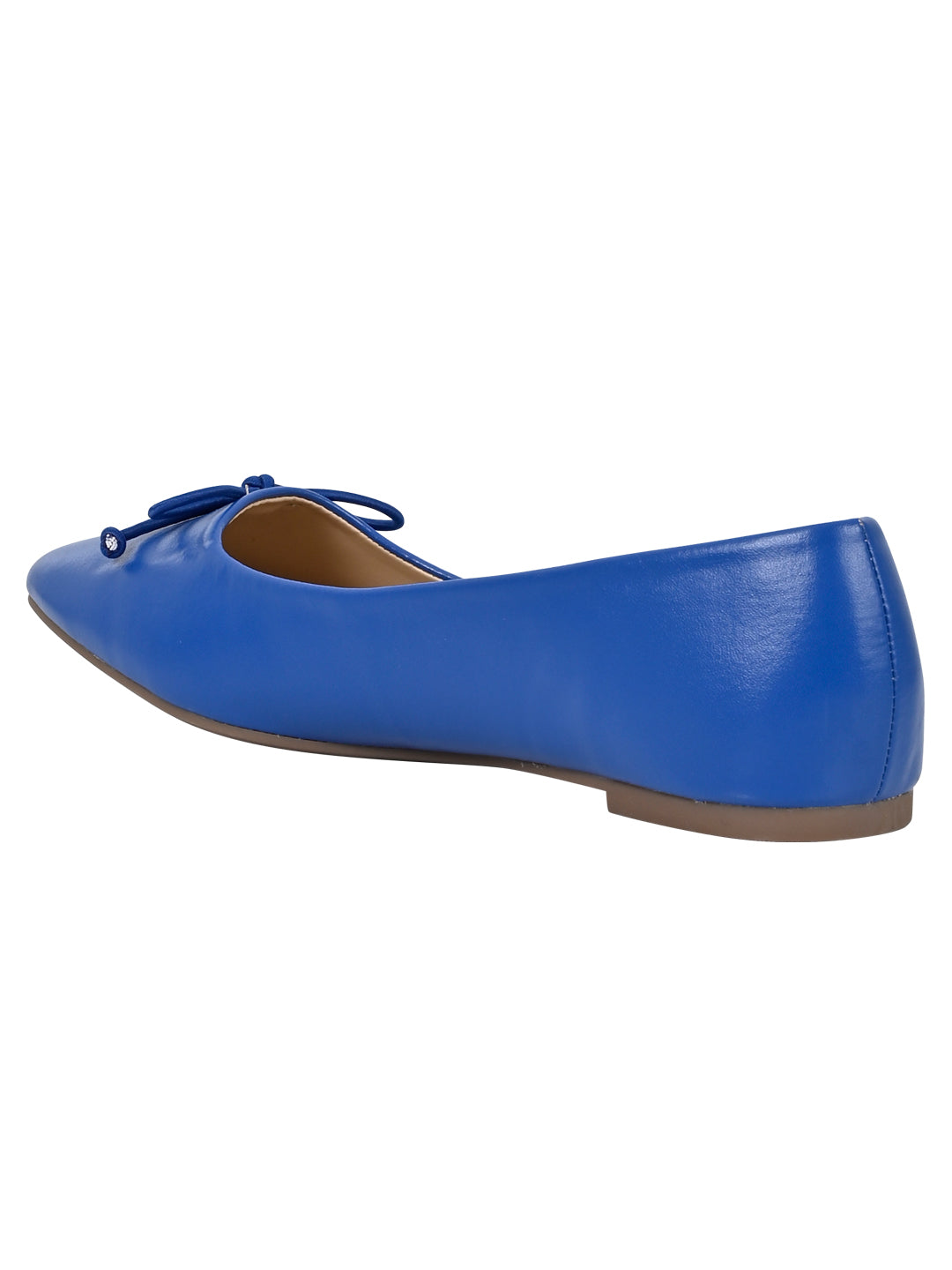 Jove Women's Ballerina Flats Royal Blue