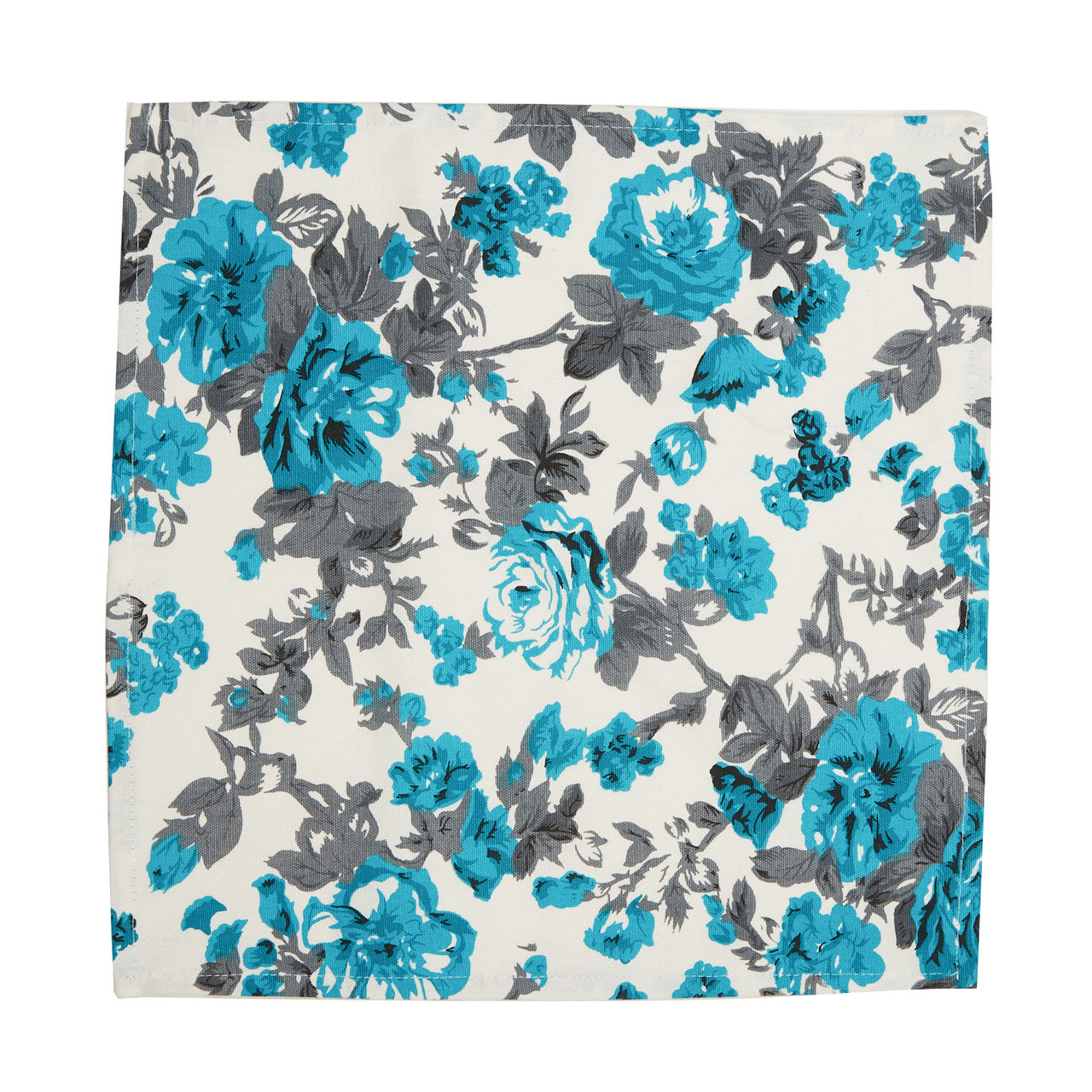 In-Sattva Home Serene Spring Print 100% Cotton Soft Touch Feel Bohemian Table Napkin Set