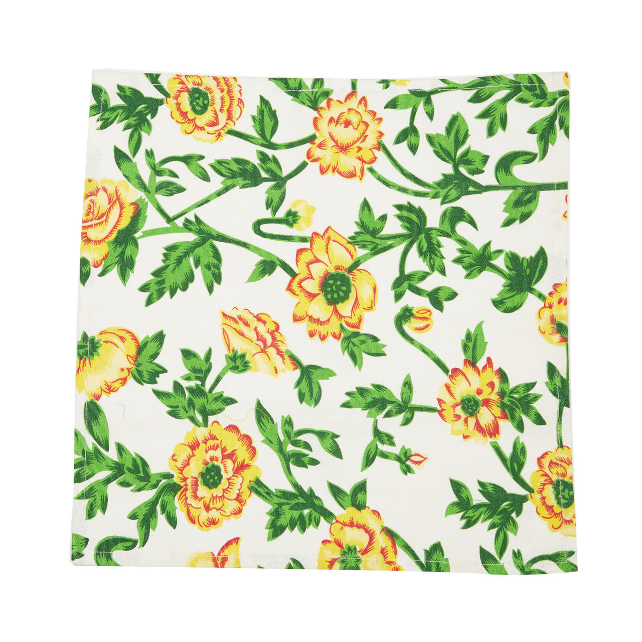In-Sattva Home Sunflower Print 100% Cotton Soft Touch Feel Table Napkin Set
