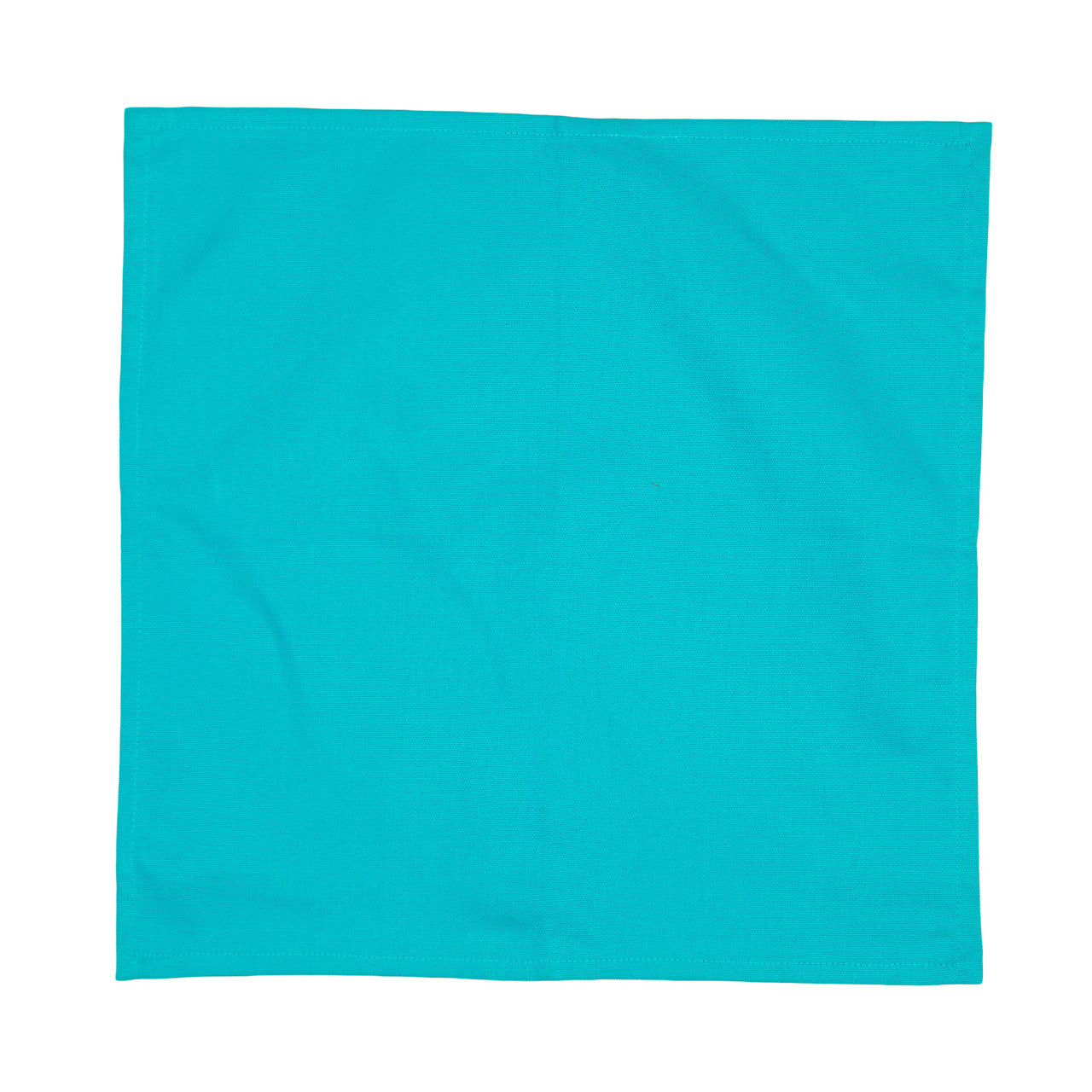 In-Sattva Home 100% Pure Cotton Solid Color Soft Touch Feel Table Napkin Set Aqua