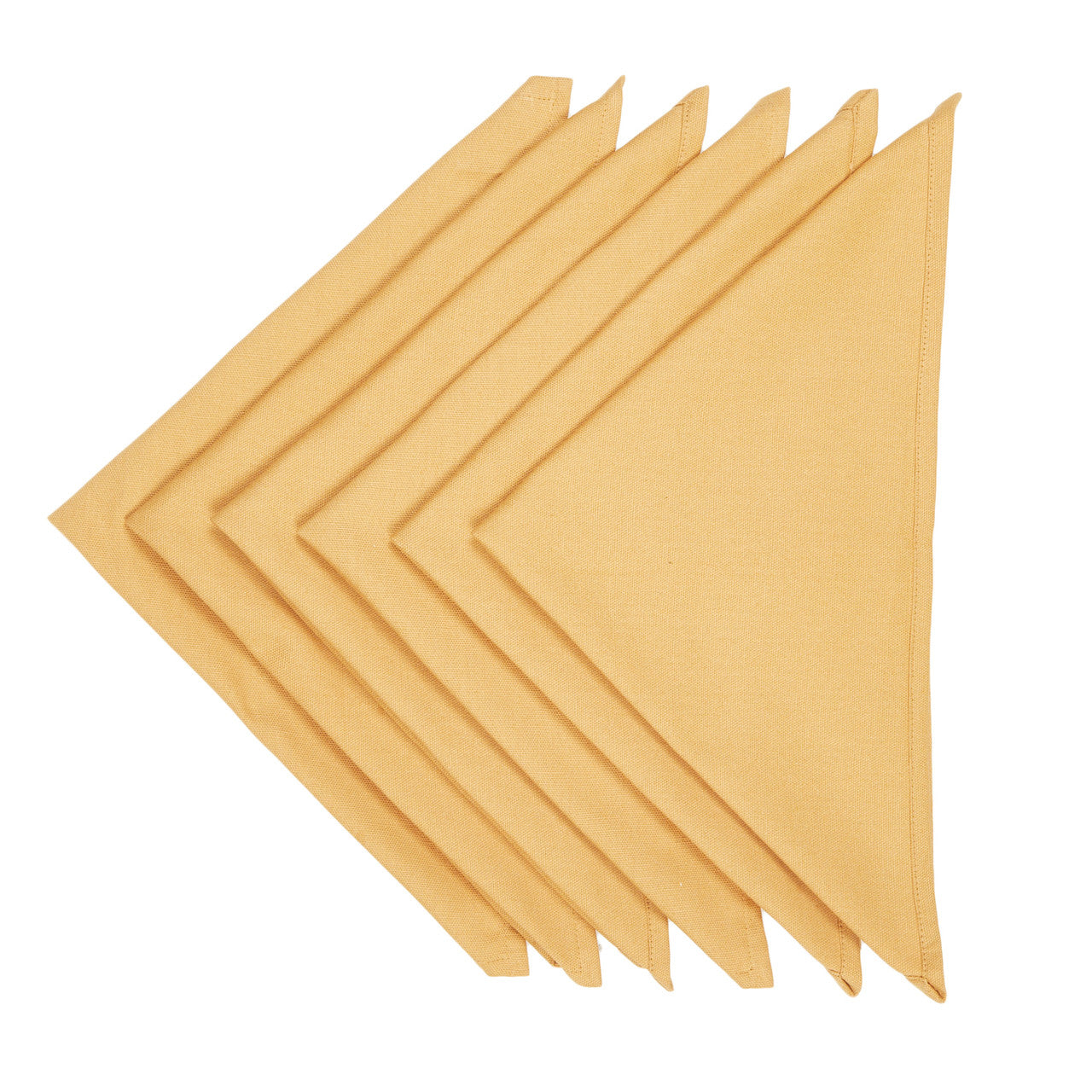 Rangeene Home 100% Pure Cotton Solid Color Soft Touch Feel Table Napkin Set Beige