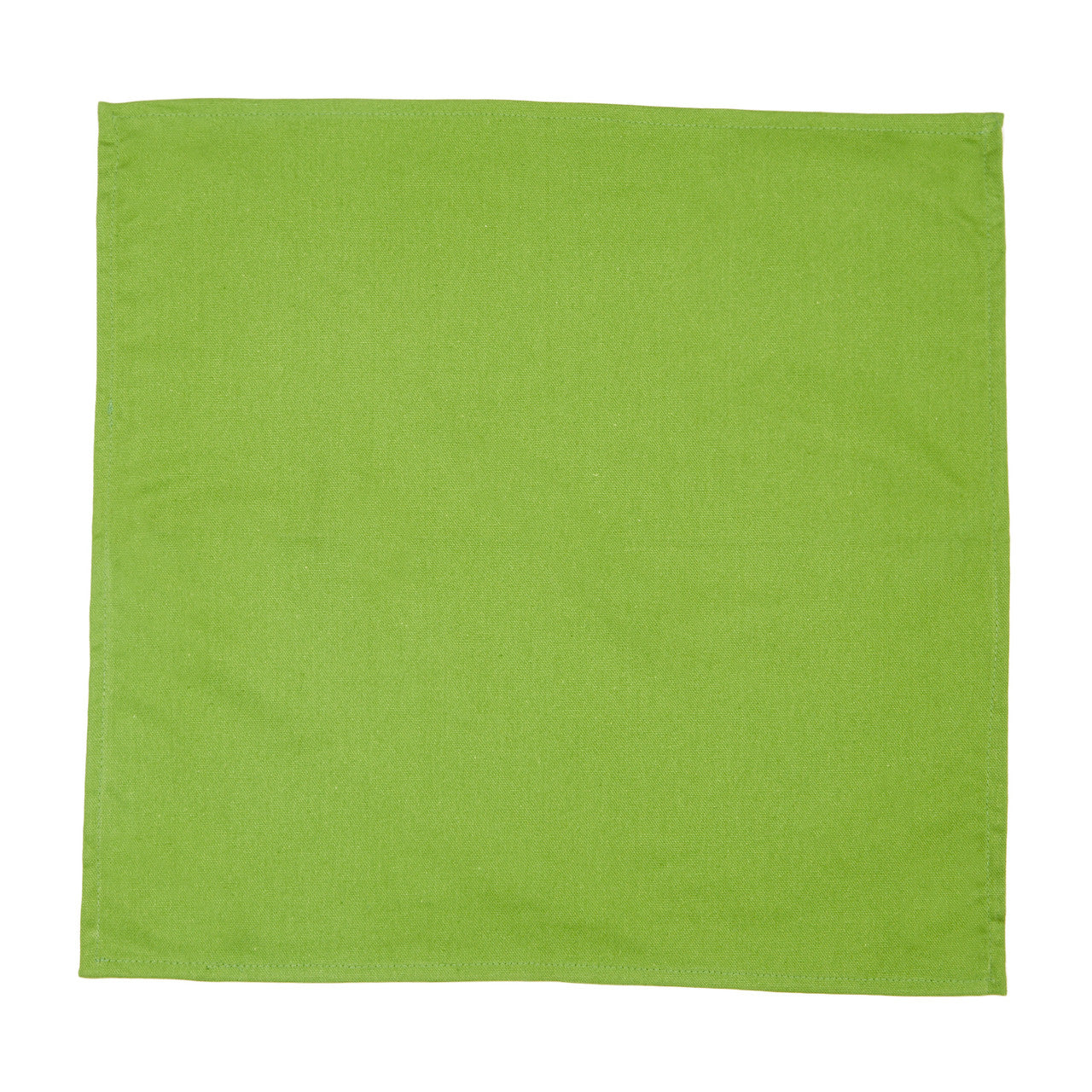 In-Sattva Home 100% Pure Cotton Solid Color Soft Touch Feel Table Napkin Set Green