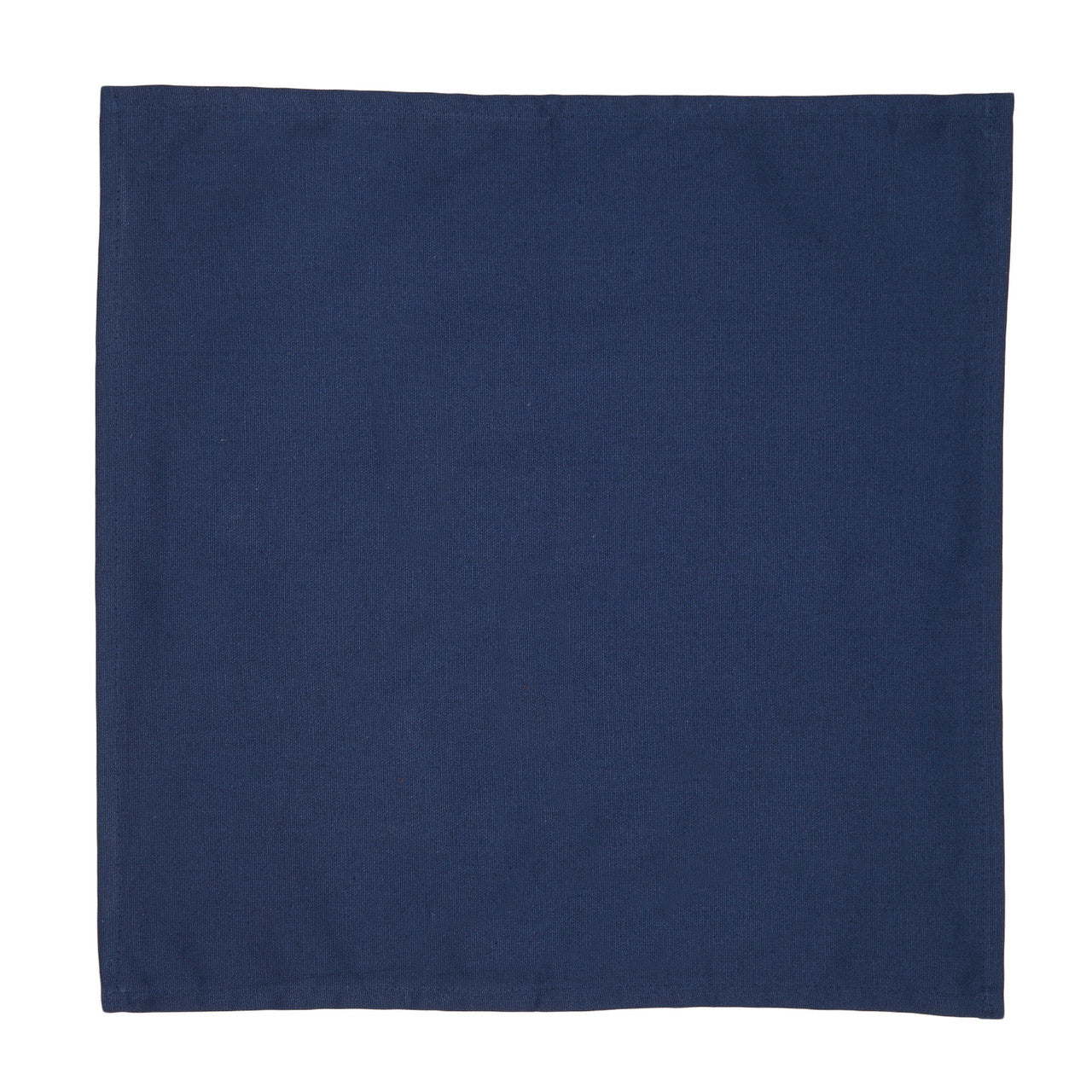 In-Sattva Home 100% Pure Cotton Solid Color Soft Touch Feel Table Napkin Set Navy