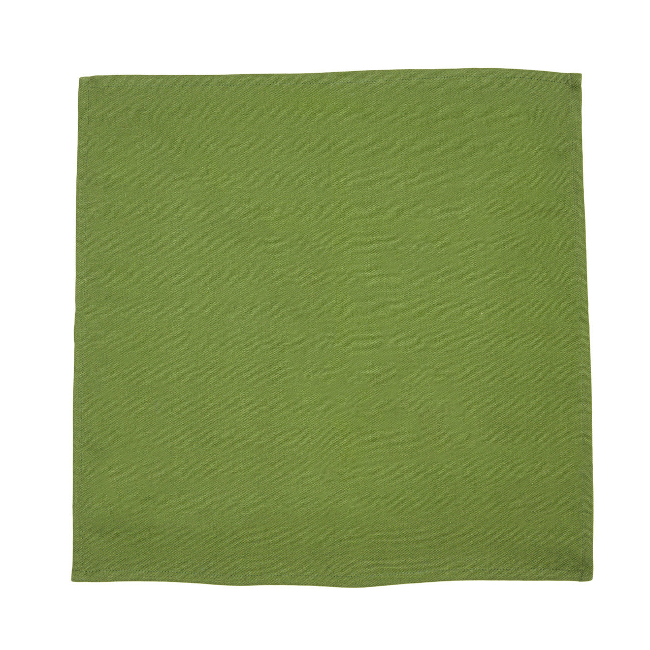 In-Sattva Home 100% Pure Cotton Solid Color Soft Touch Feel Table Napkin Set Olive