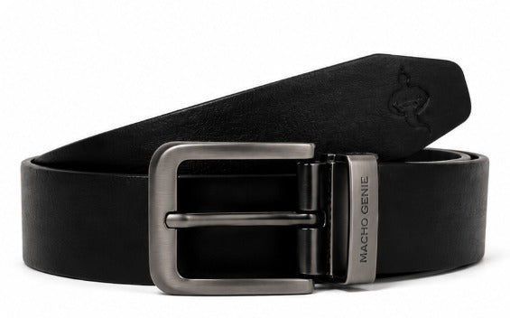 Macho Genie Classic Leather Belt for Men
