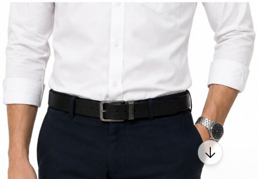 Macho Genie Classic Leather Belt for Men