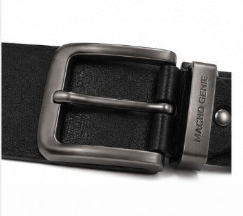 Macho Genie Classic Leather Belt for Men