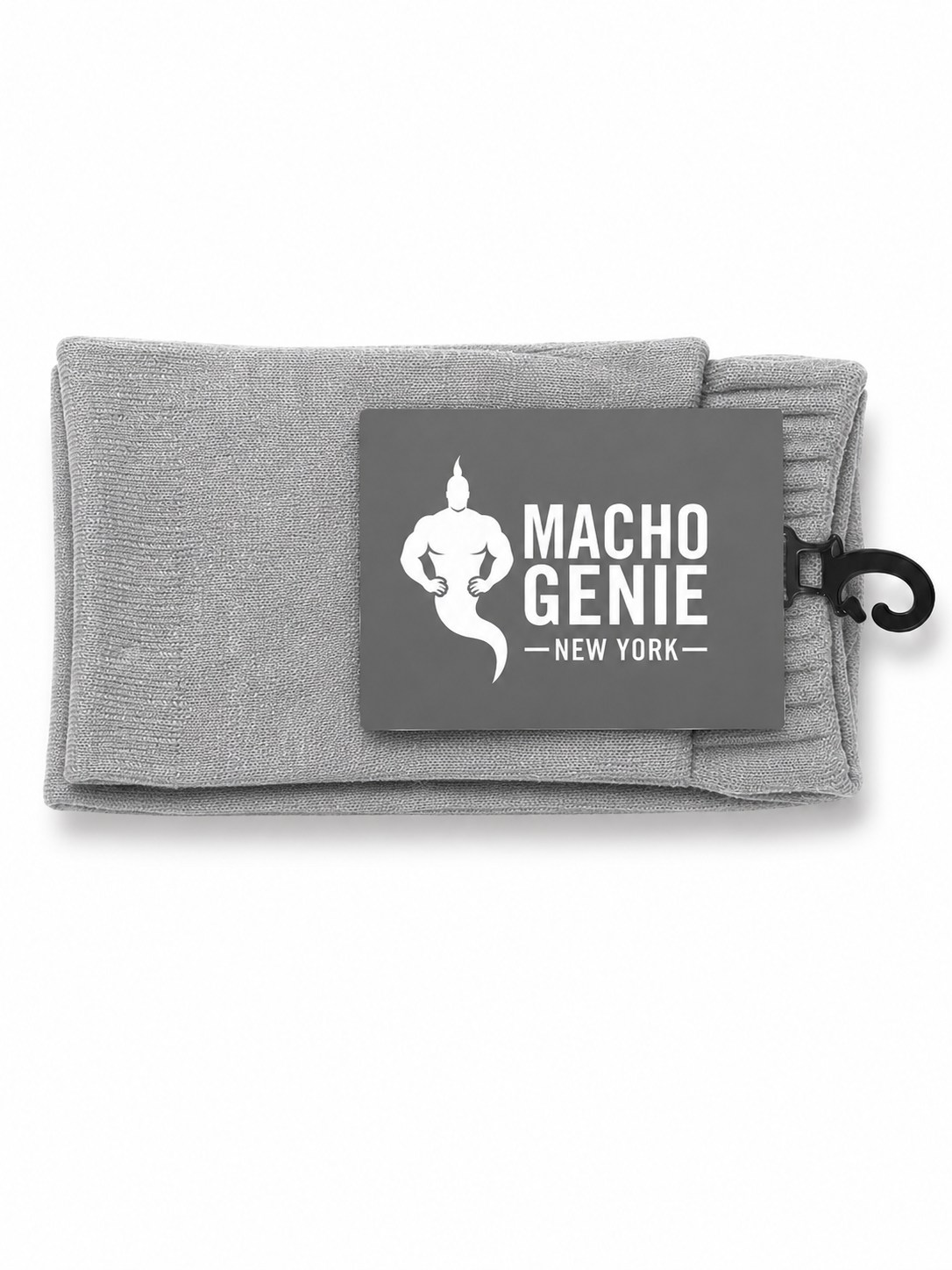 Macho Genie Men’s Grey Ankle Length Socks