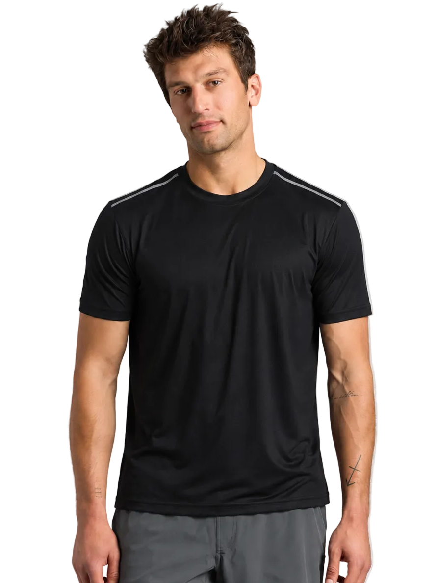 Macho Genie - Men's Performance Active T-Shirt - Jet Black