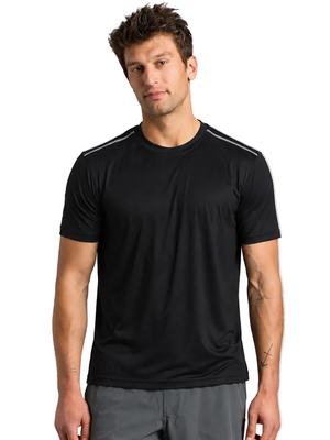 Macho Genie - Men's Performance Active T-Shirt - Jet Black