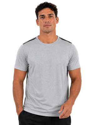 Macho Genie - Men's Performance Active T-Shirt - Charcoal Gray