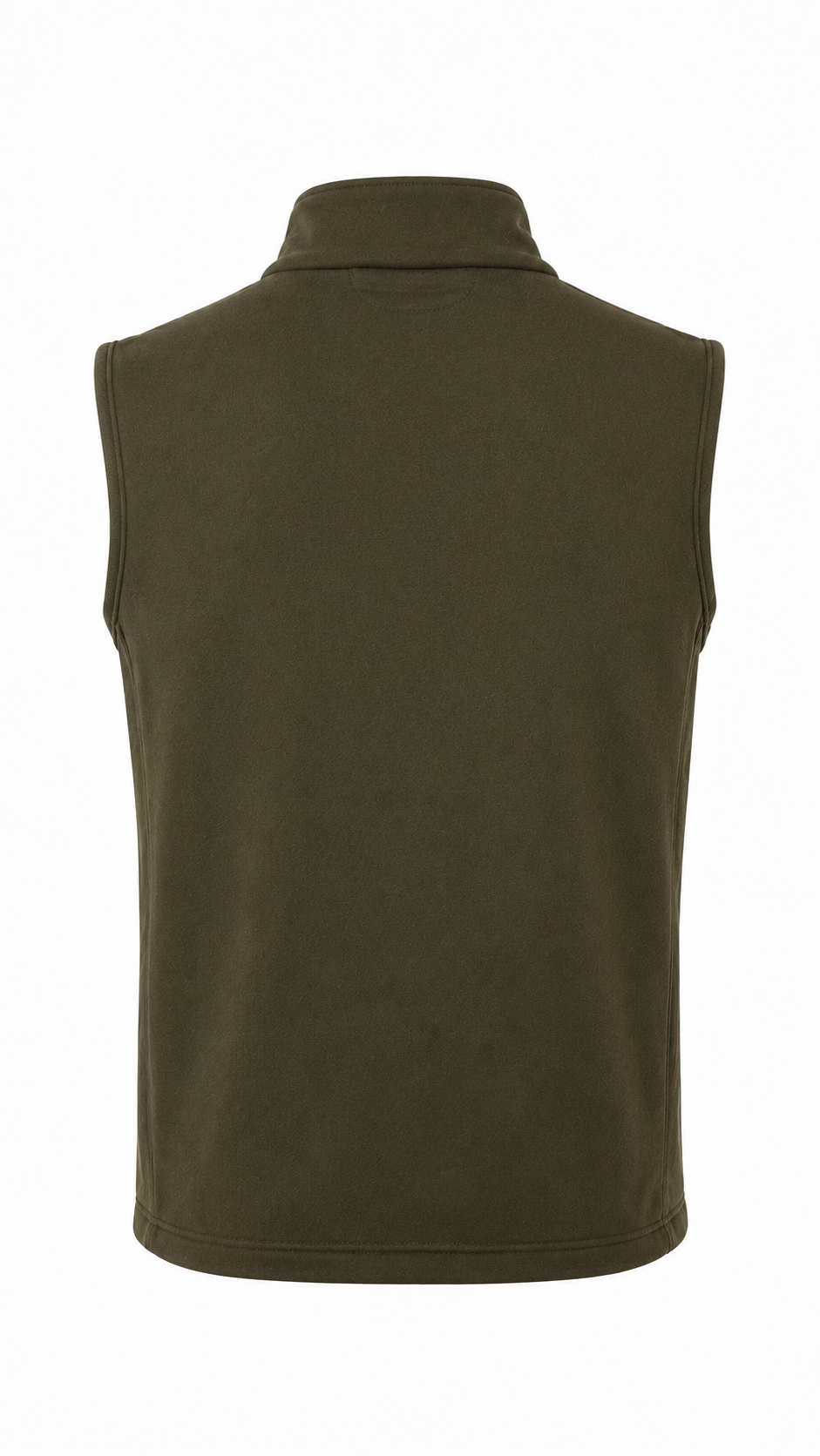 Macho Genie Men’s Softshell Vest – Premium Zip-Up Vest (Olive Green)