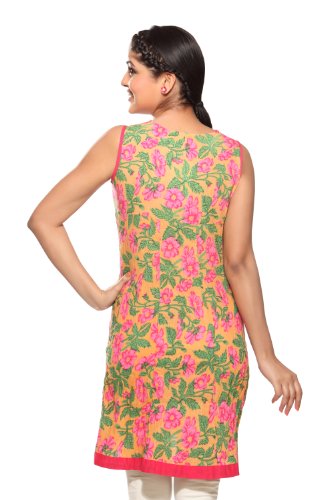 In-Sattva Women's Floral Print Tunic Top, product photo 1