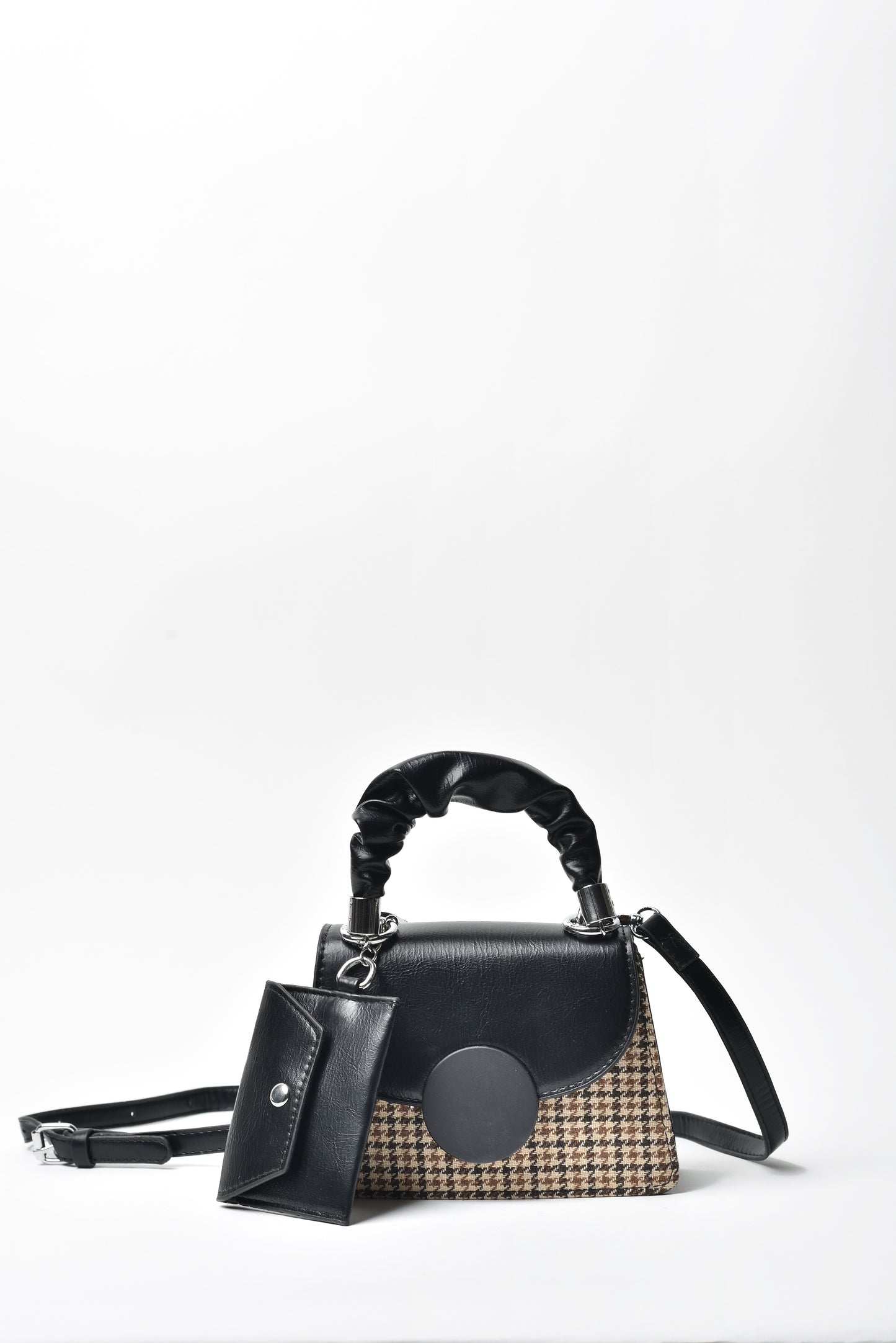 Jove Women's Houndstooth Crossbody