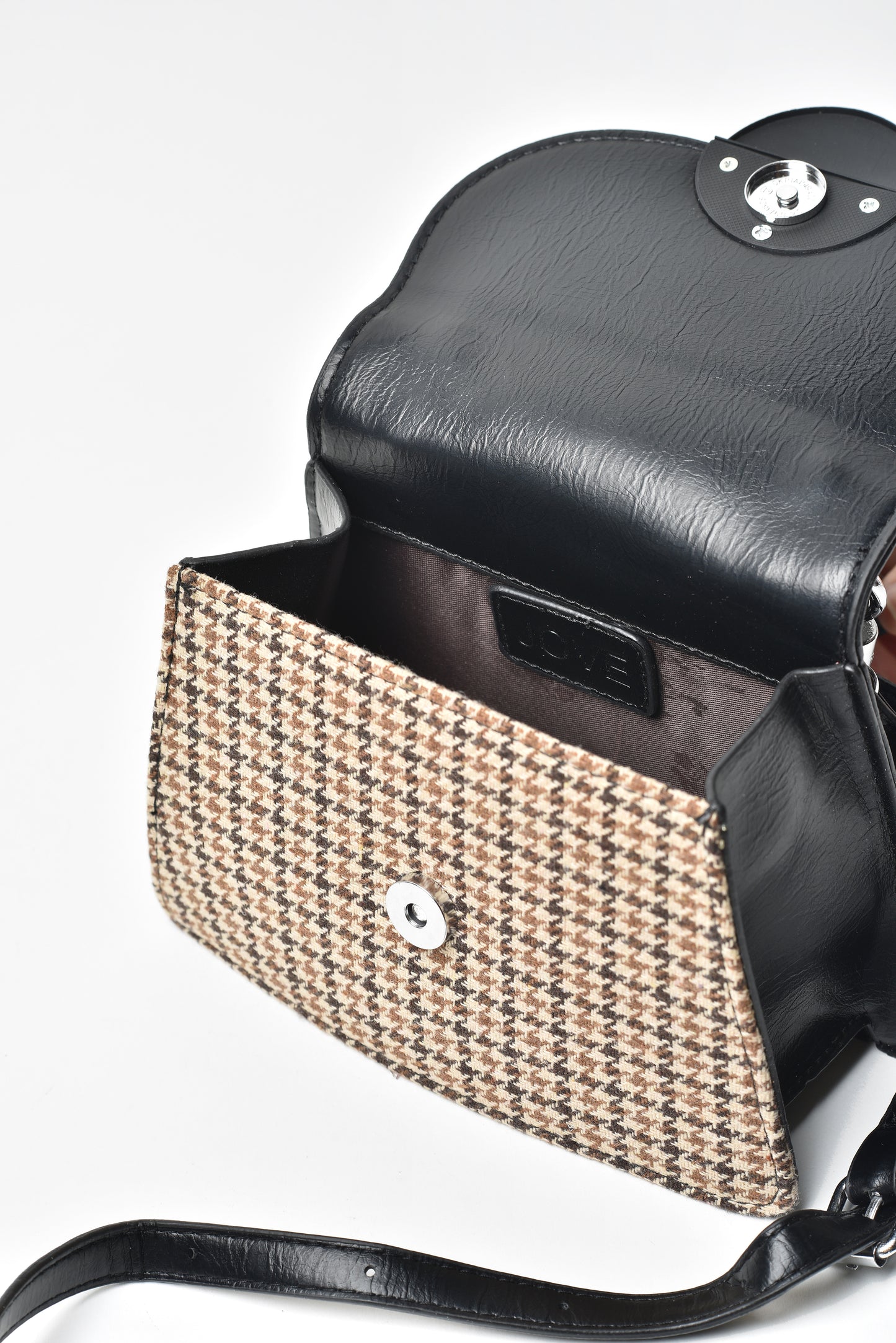 Jove Women's Houndstooth Crossbody