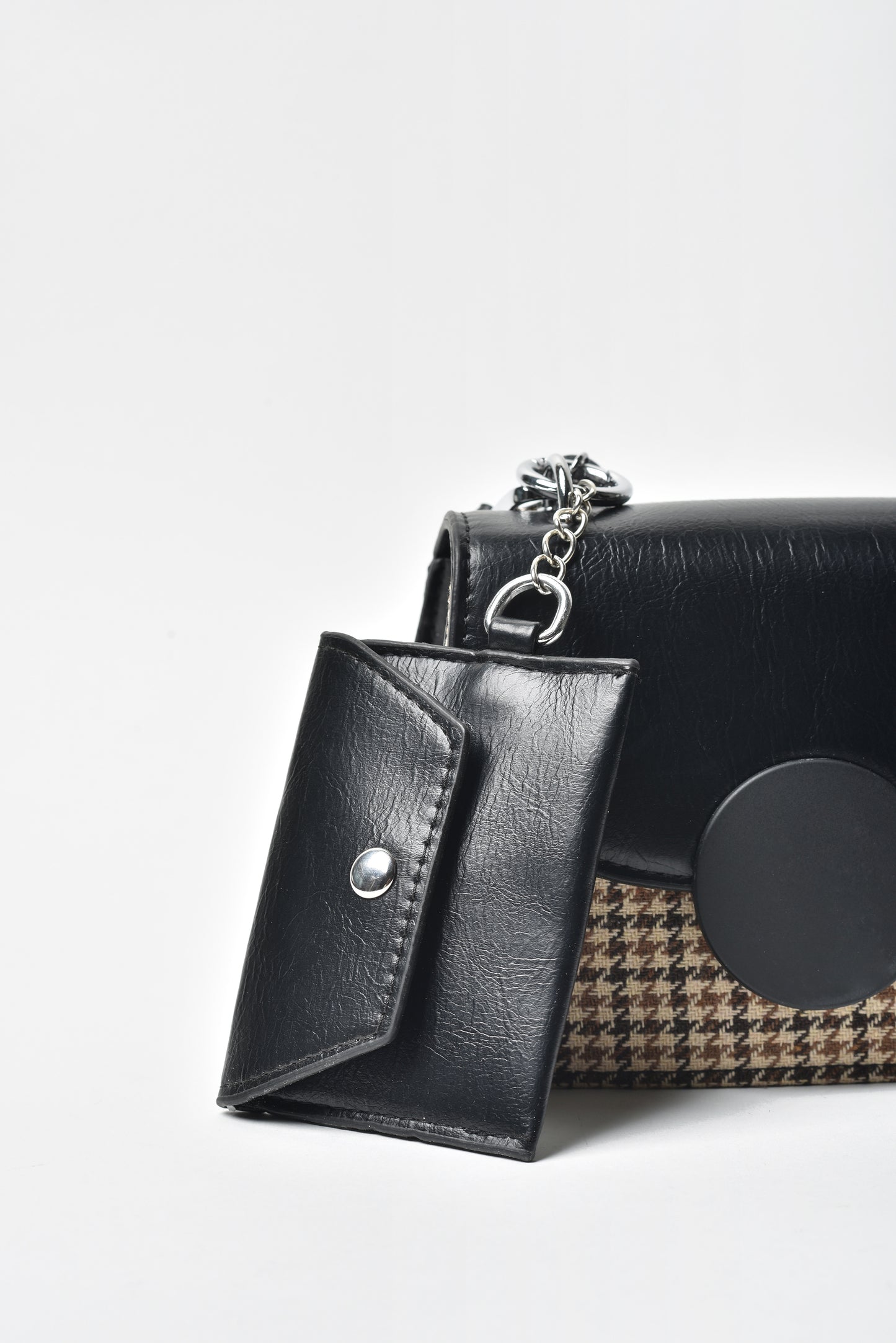 Jove Women's Houndstooth Crossbody