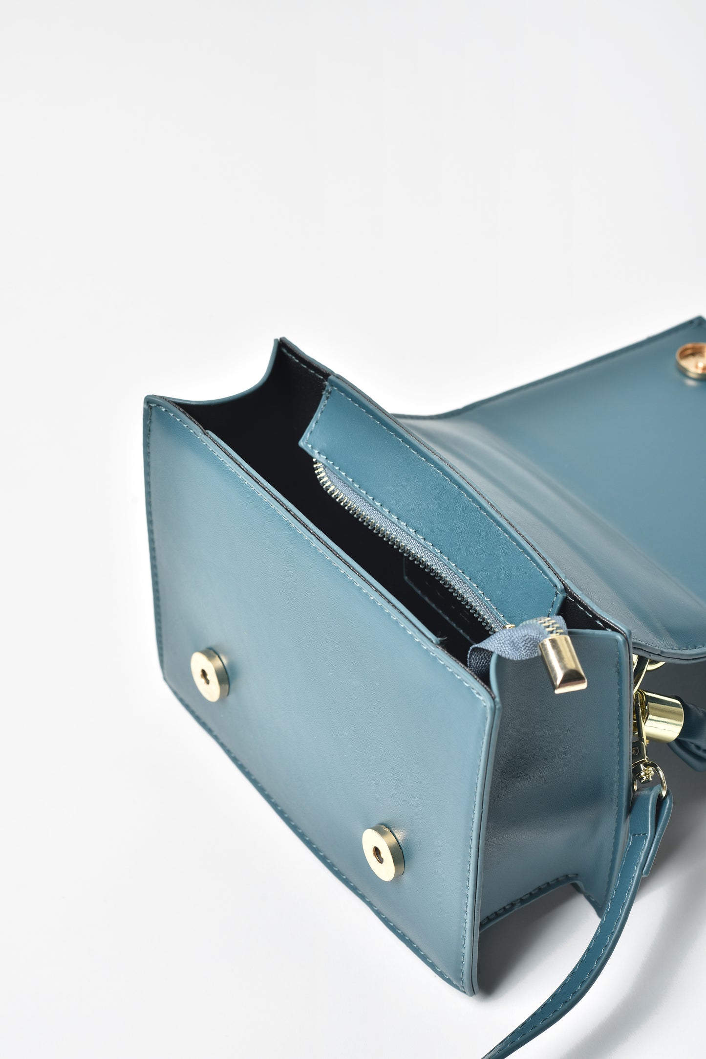 Jove Women's Blue Suede Handbag
