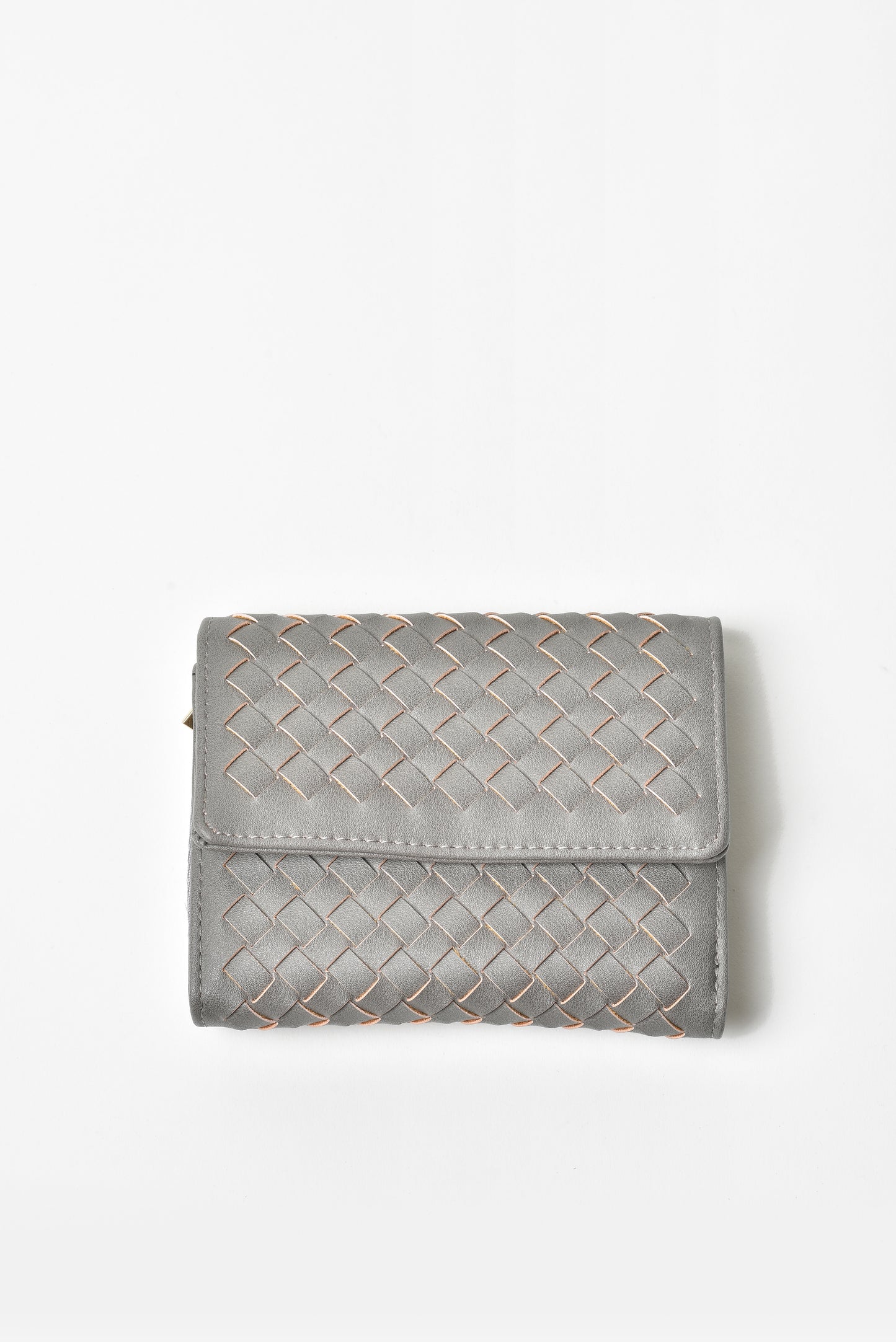 Jove Women's Grey Woven Wallet