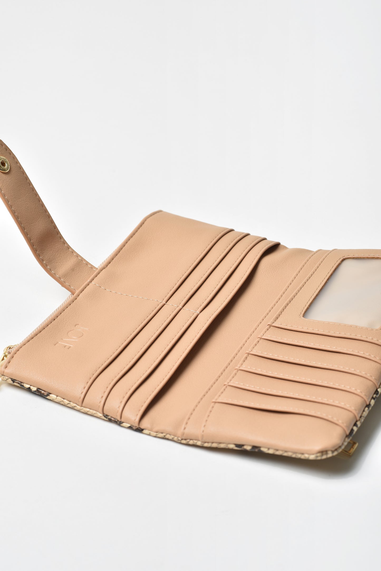 Jove Women's Snakeskin Clutch