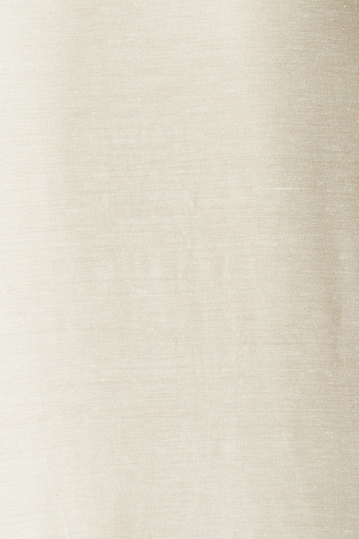 Men's viscose band collar knee-length kurta, collar and neckline detail.