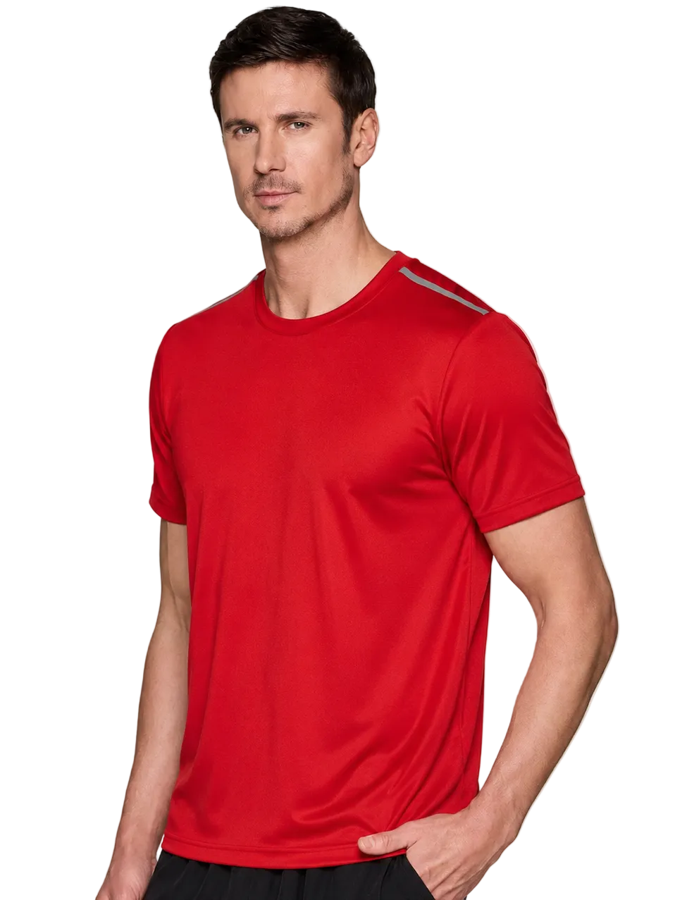Macho Genie - Men's Performance Active T-Shirt - Rebel Red